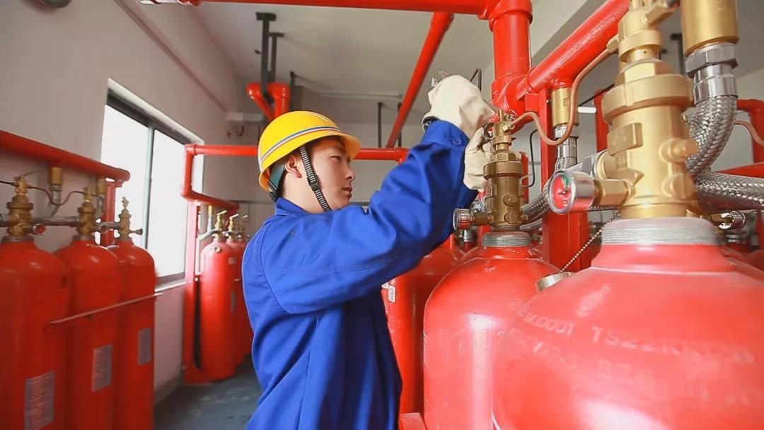 氣體滅火系統施工安裝